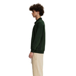 Solid Color Polo Sweatshirt-INNBLAC Fashion Apparel