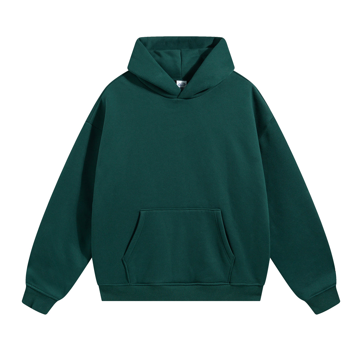Solid Color Plush Lining Pullover Hoodie-INNBLAC Fashion Apparel