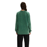 Women's Stone Wash Long Sleeve T Shirt-INNBLAC Fashion Apparel