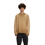 Vintage Wash Distressed Sweatshirt-INNBLAC Fashion Apparel