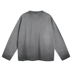 Women's Vintage Wash Distressed Sweatshirt-INNBLAC Fashion Apparel