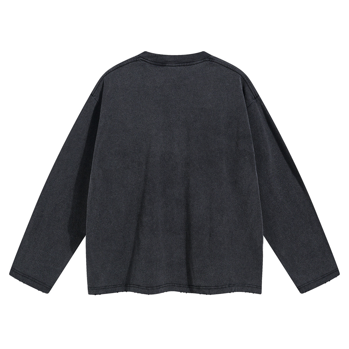 Women's Vintage Wash Distressed Sweatshirt-INNBLAC Fashion Apparel