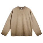 Women's Vintage Wash Distressed Sweatshirt-INNBLAC Fashion Apparel