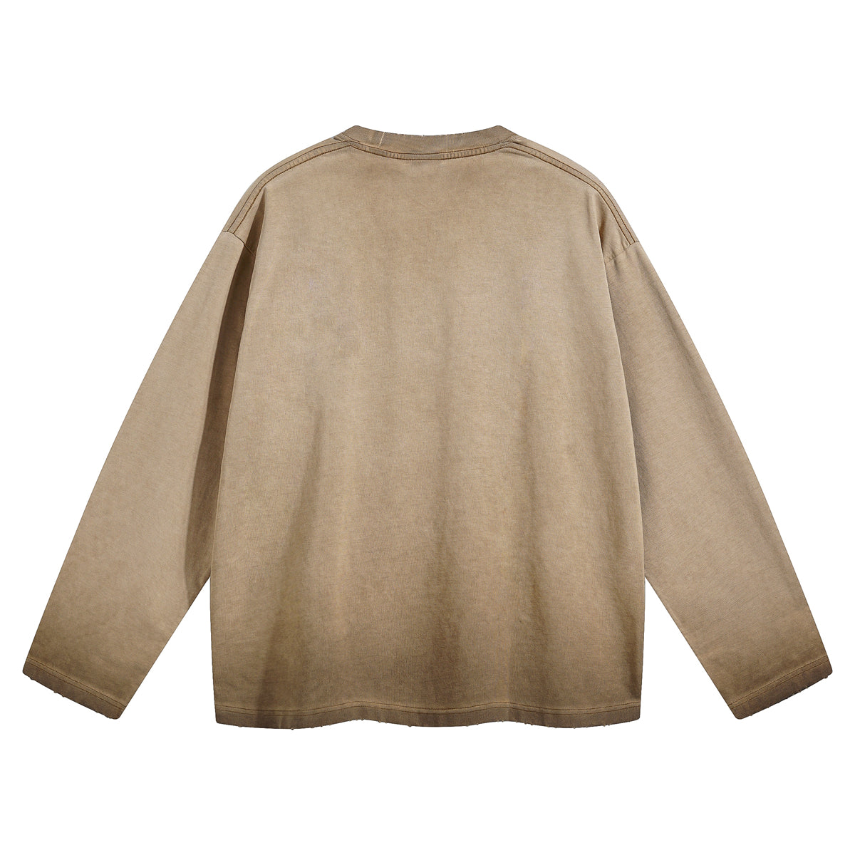 Women's Vintage Wash Distressed Sweatshirt-INNBLAC Fashion Apparel