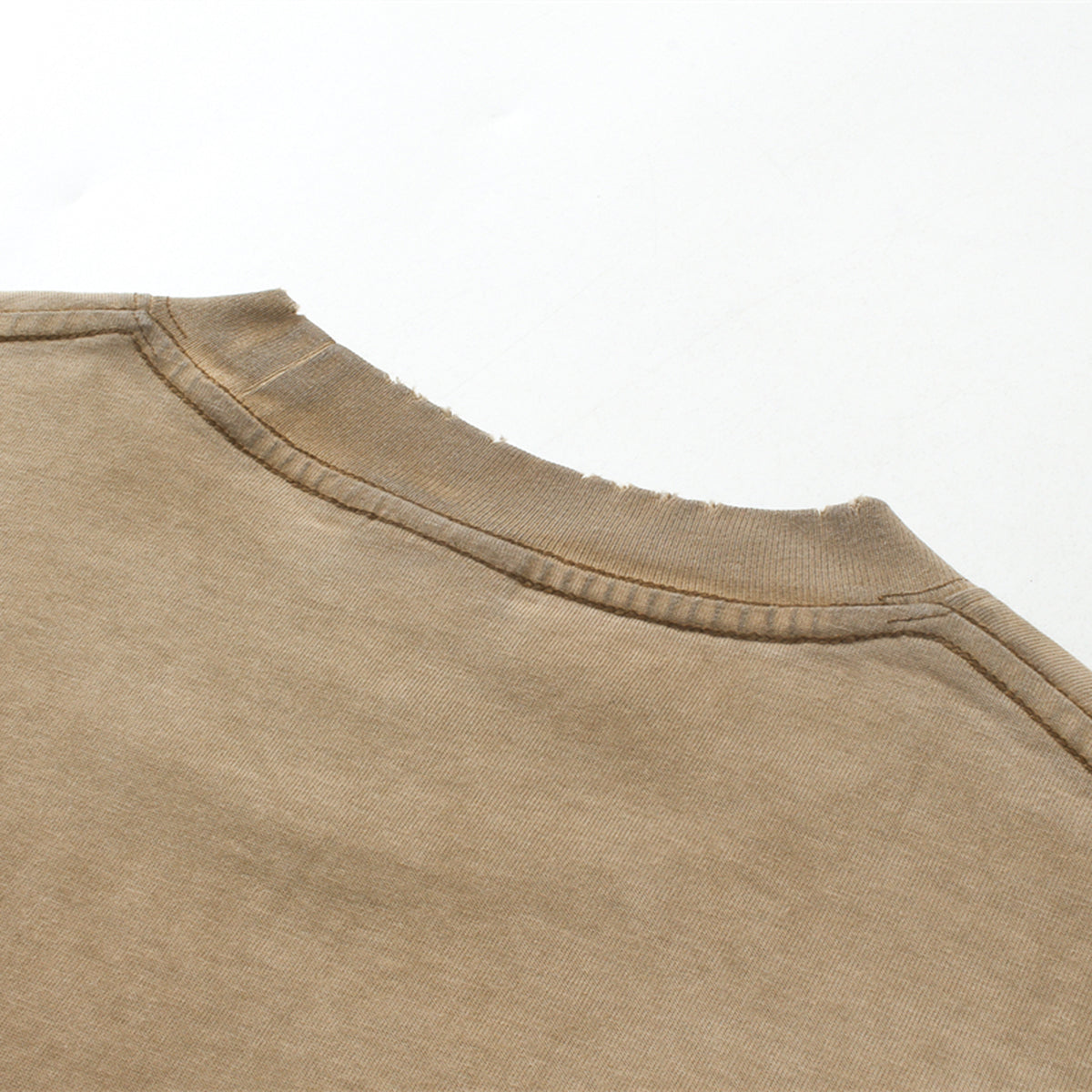 Women's Vintage Wash Distressed Sweatshirt-INNBLAC Fashion Apparel