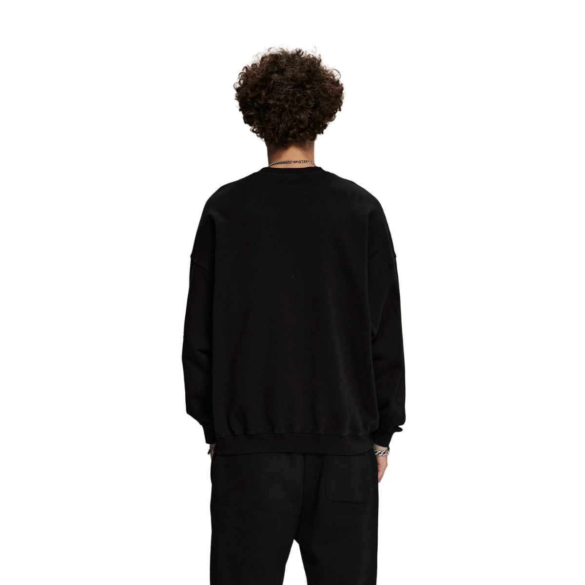 Vintage Washed Distressed Thick Sweatshirt-INNBLAC Fashion Apparel