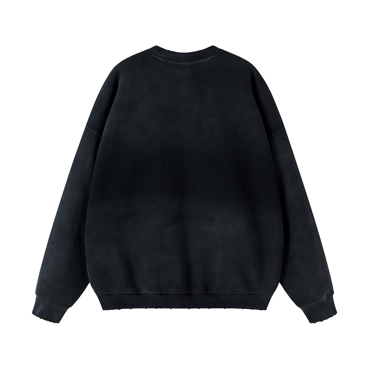 Washed French Terry Kangaroo Pocket Sweatshirt-INNBLAC Fashion Apparel