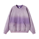 Washed French Terry Kangaroo Pocket Sweatshirt-INNBLAC Fashion Apparel