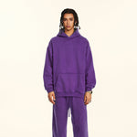Solid Color Loose Fit Hoodie-INNBLAC Fashion Apparel