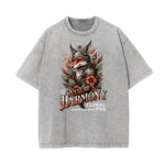 Faded Cotton Summer Vacation Graphic Tee