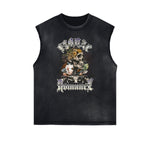 Frayed Edge Summer Vacation Graphic Tank