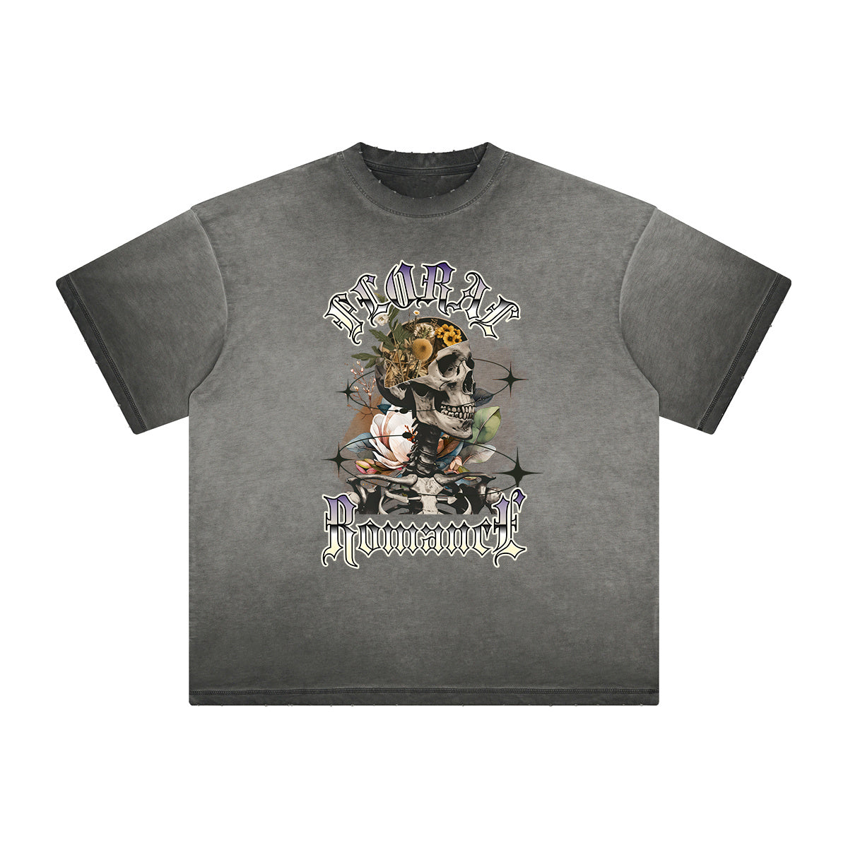 Heavyweight Summer Vacation Pattern Tee