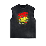 Frayed Edge Summer Vacation Graphic Tank