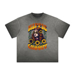 Heavyweight Summer Vacation Pattern Tee