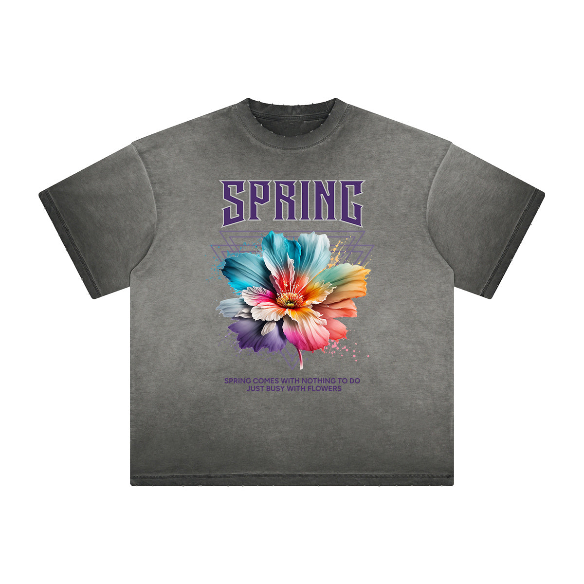 Thick Faded Blossom Graphic Tee