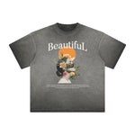 Thick Faded Blossom Graphic Tee