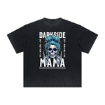 Abstract Artistic Thick Faded Pattern Tee