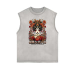 Frayed Edge Japanese Ukiyo Graphic Tank