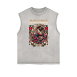 Frayed Edge Japanese Ukiyo Graphic Tank