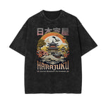 Faded Cotton Japanese Ukiyo Graphic Tee