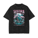 Faded Cotton Japanese Ukiyo Graphic Tee