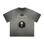 Thick Faded Gothic Style Graphic Tee