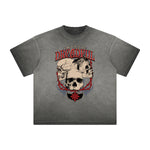 Thick Faded Gothic Style Graphic Tee