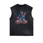 Frayed Edge Crusades Graphic Tank Top