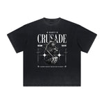 Thick Faded Crusades Graphic T Shirt