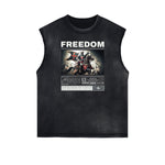 Frayed Edge Crusades Graphic Tank Top