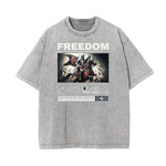 Washed Crusades Graphic Cotton Tee