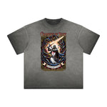 Vintage Frayed Crusades Pattern Tee