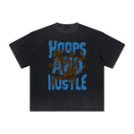 Thick Faded Graffiti Style Graphic Tee