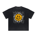 Vintage Frayed Splash Ink Graphic Tee