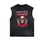 Frayed Edge Rock Style Graphic Tank
