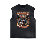 Frayed Edge Rock Style Graphic Tank