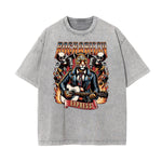 Washed Rock Style Graphic Cotton Tee