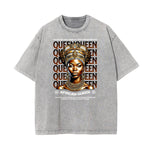 Stone Wash African Totem T Shirt