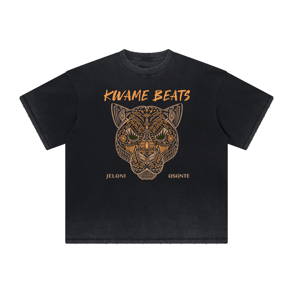 Vintage Frayed African Totem Tee