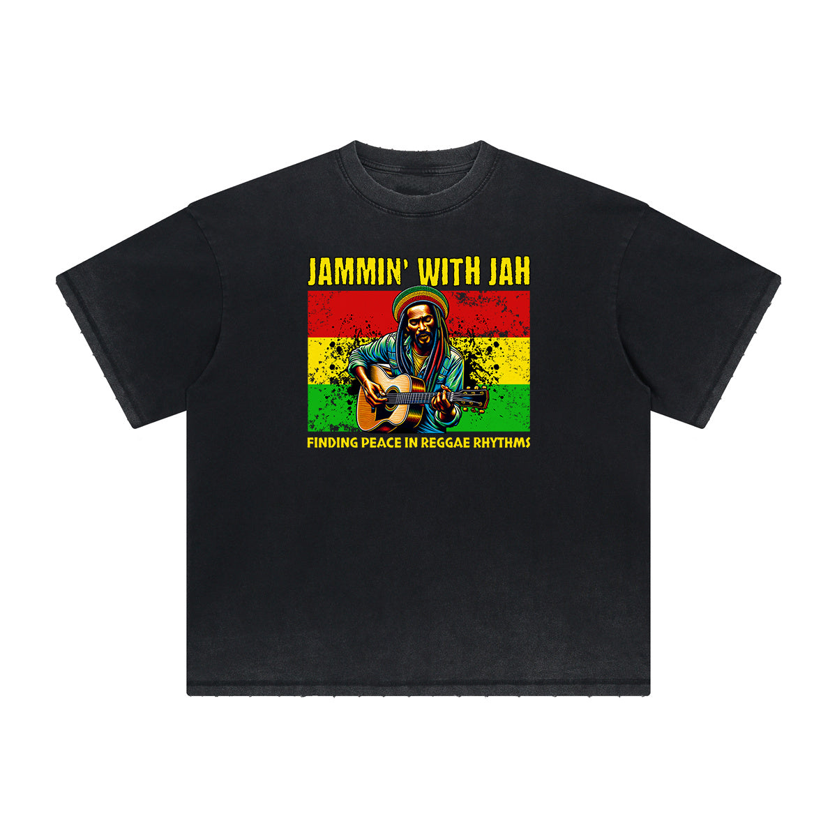 Vintage Frayed African Totem Tee