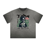 Thick Faded African Totem T Shirt