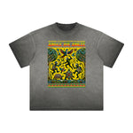 Thick Faded African Totem T Shirt