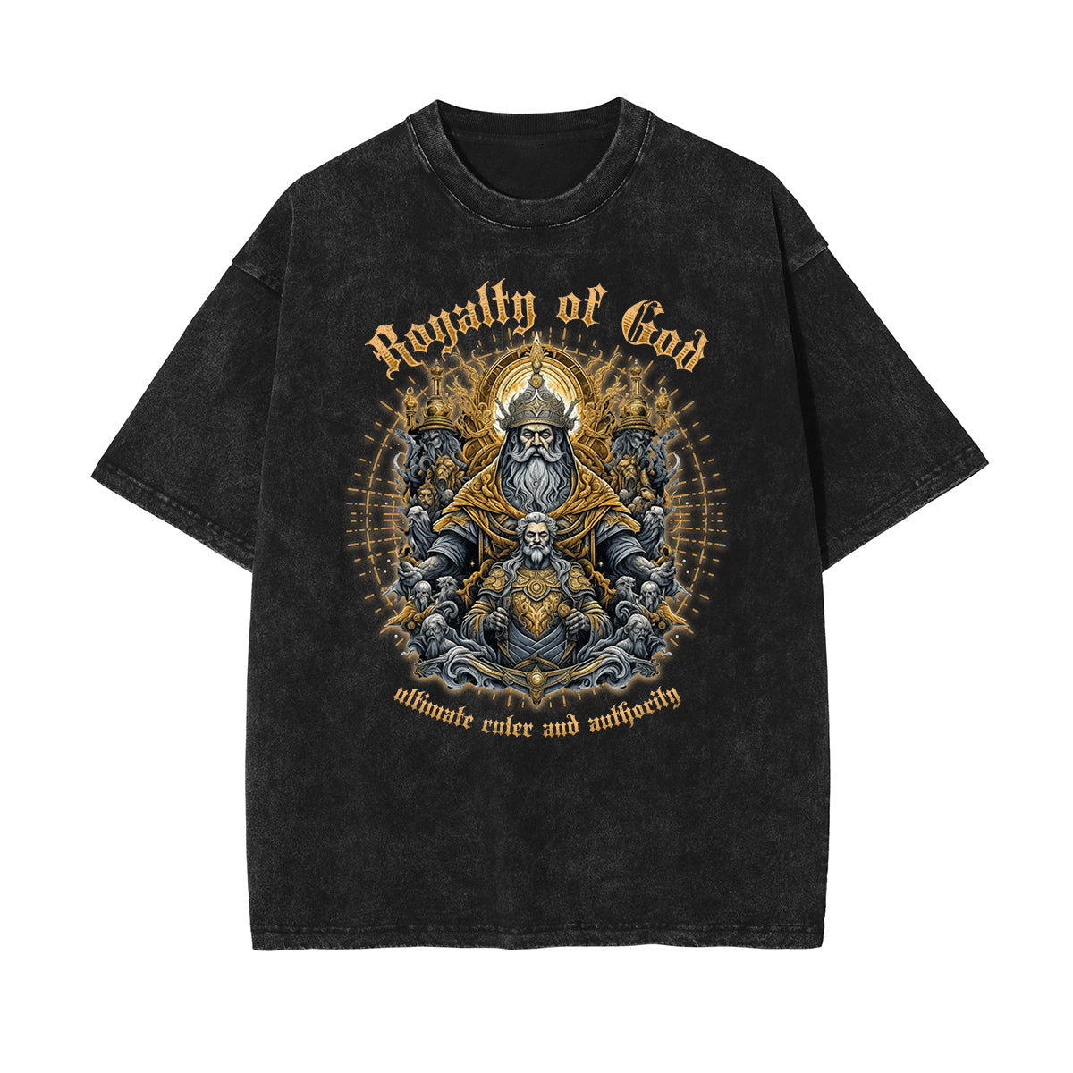 Washed Gods & Faith Graphic Cotton Tee