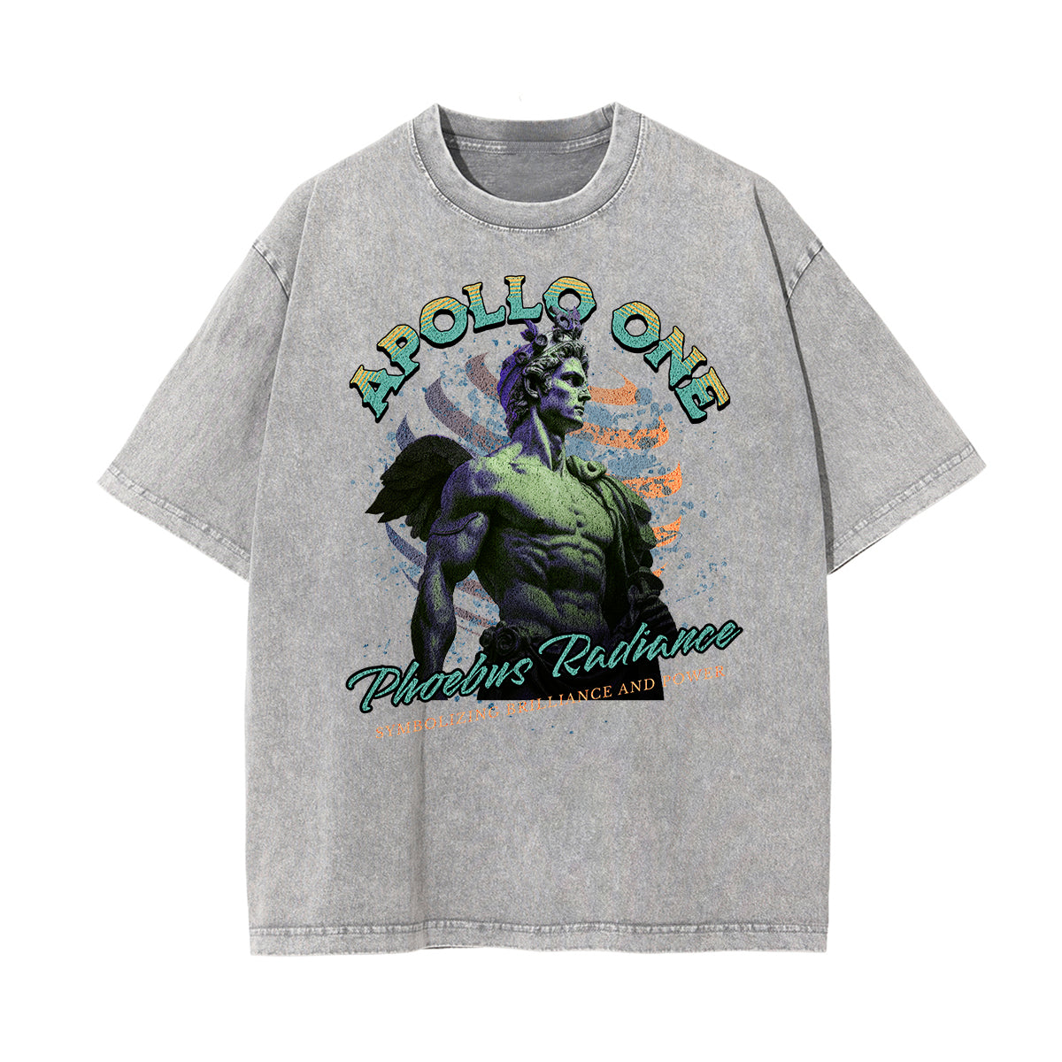 Stone Wash Gods & Faith Graphic Tee