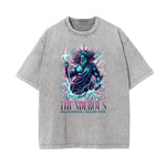 Stone Wash Gods & Faith Graphic Tee