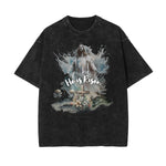 Washed Gods & Faith Graphic Cotton Tee