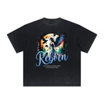 Thick Faded Fallen Angel Graphic T Shirt