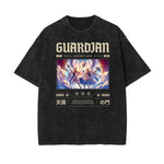 Washed Fallen Angel Graphic Cotton Tee