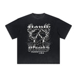 Thick Faded Graffiti Graphic T Shirt