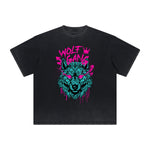 Thick Faded Graffiti Graphic T Shirt